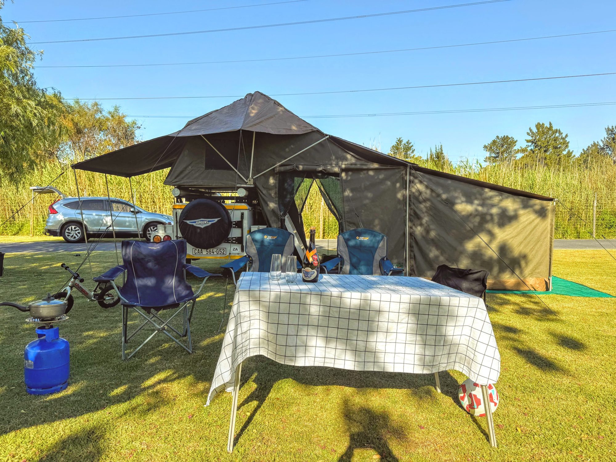 Jurgens XT75 camping, kit and space for 4