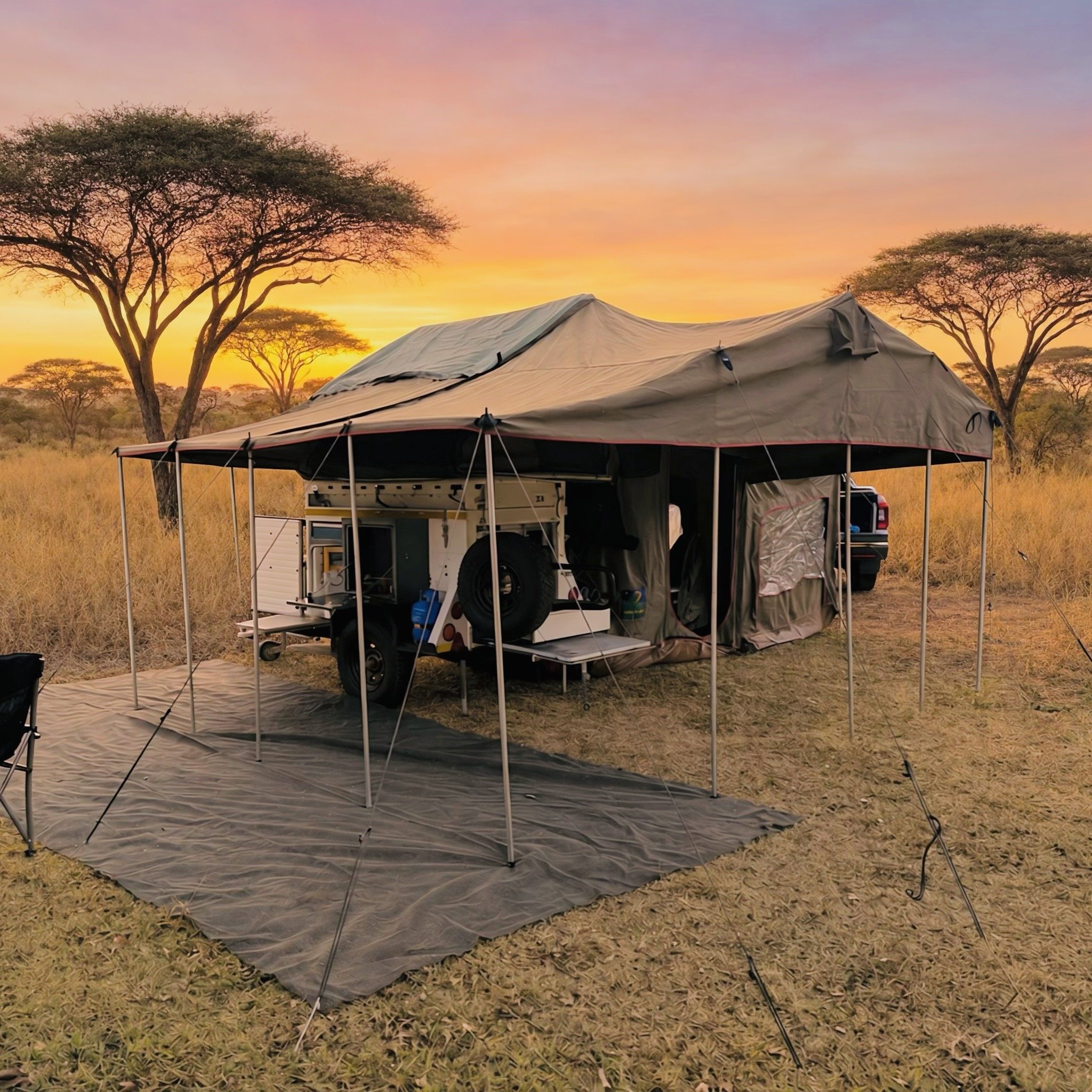 Fully equipped 4 sleeper camper trailer