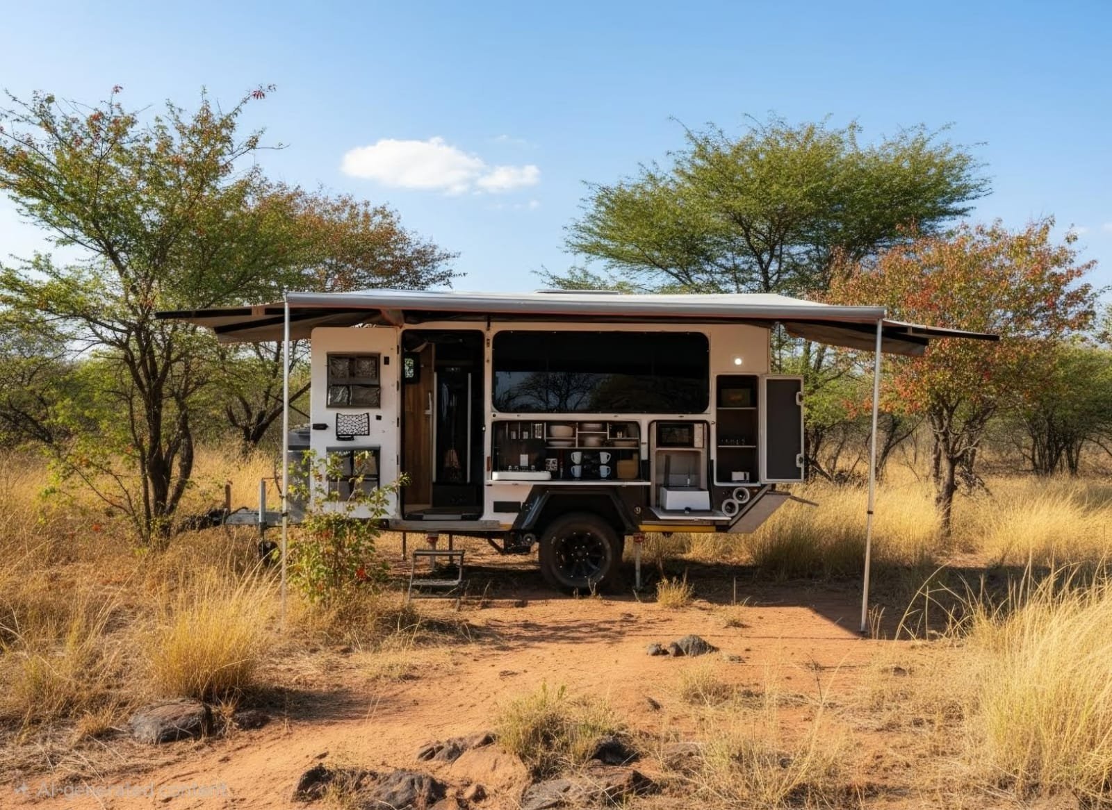 Adventure Without Limits, 2024 Mobi Lodge Off-Road Camper with Movers (KMML01)