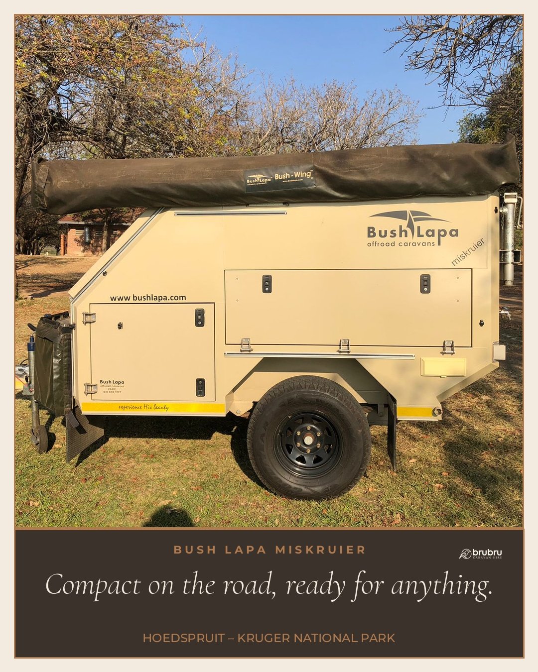 Brubru Caravan Hire - Let's go camping!