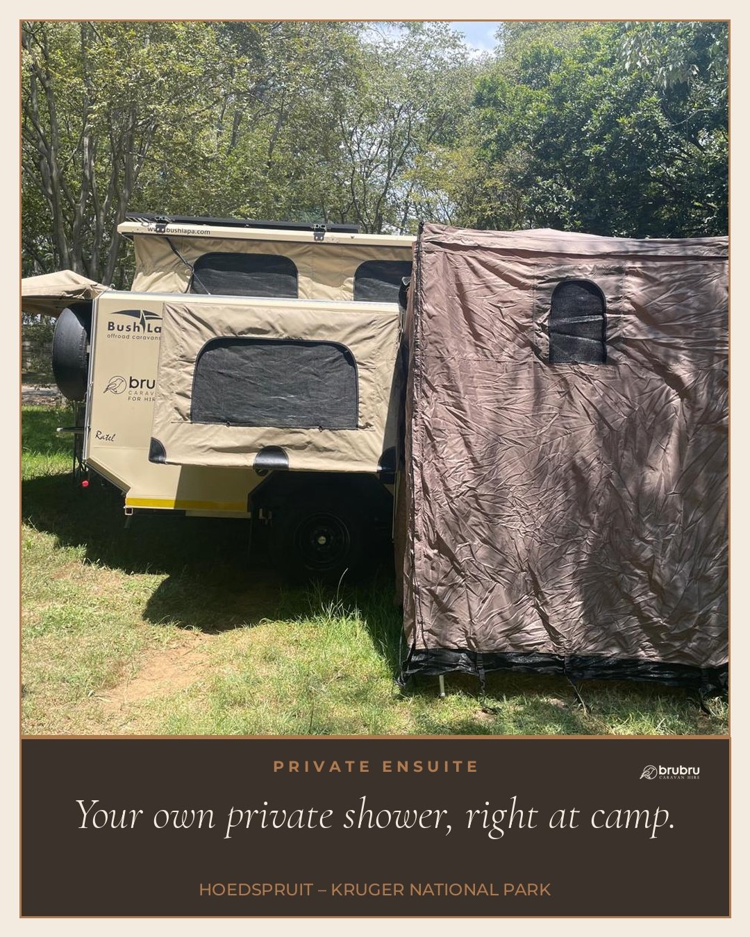 Brubru Caravan Hire - Let's go camping!