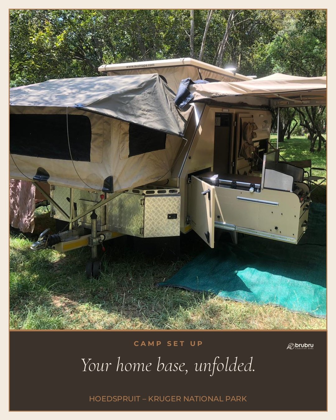 Brubru Caravan Hire - Let's go camping!