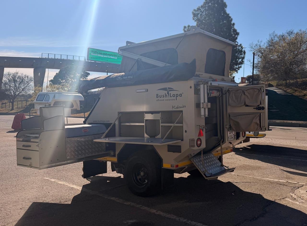 Bushlapa Miskruier 2022 four sleeper with solar