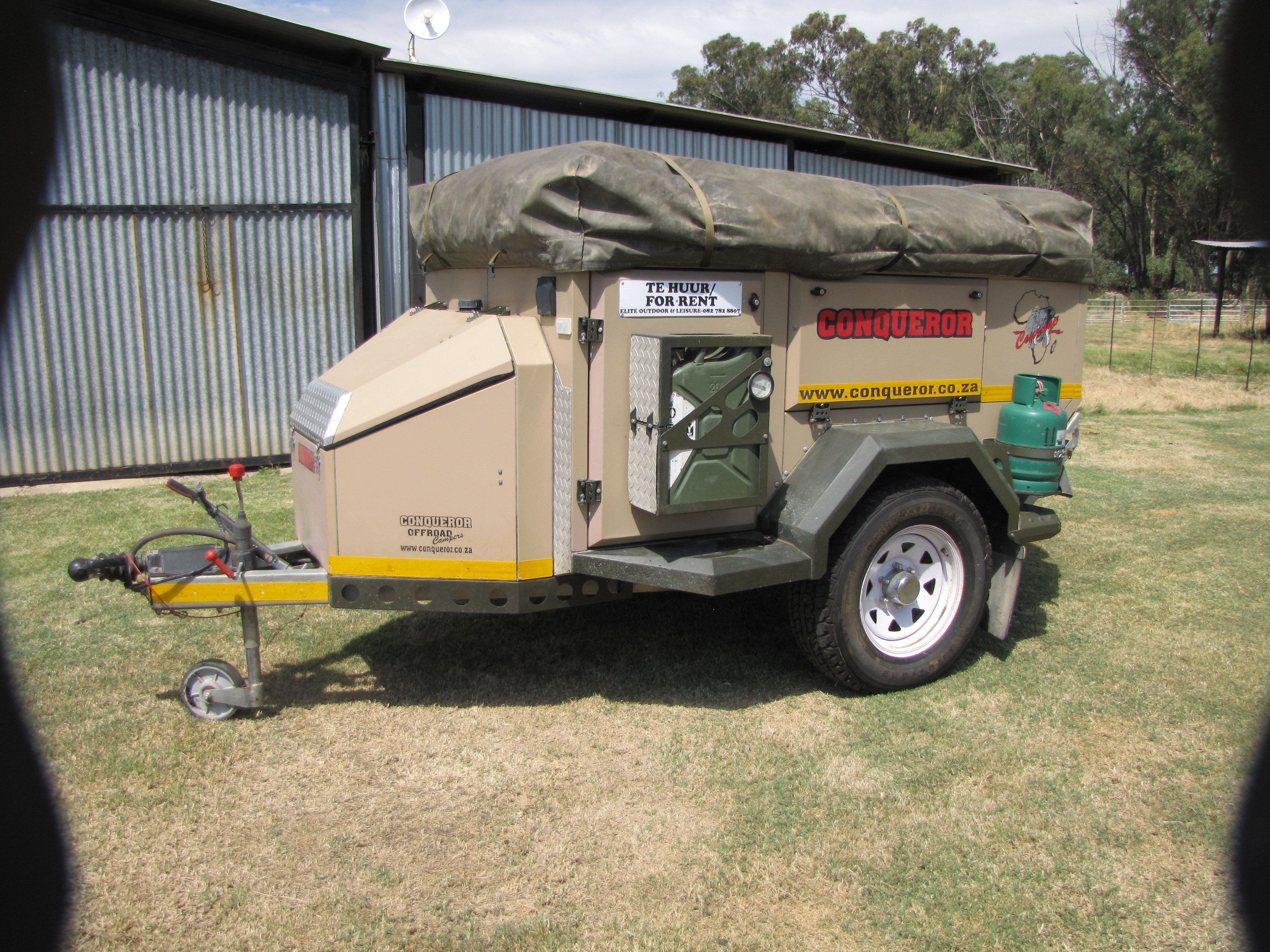 Conqueror Courage 4x4 Off-Road Trailer