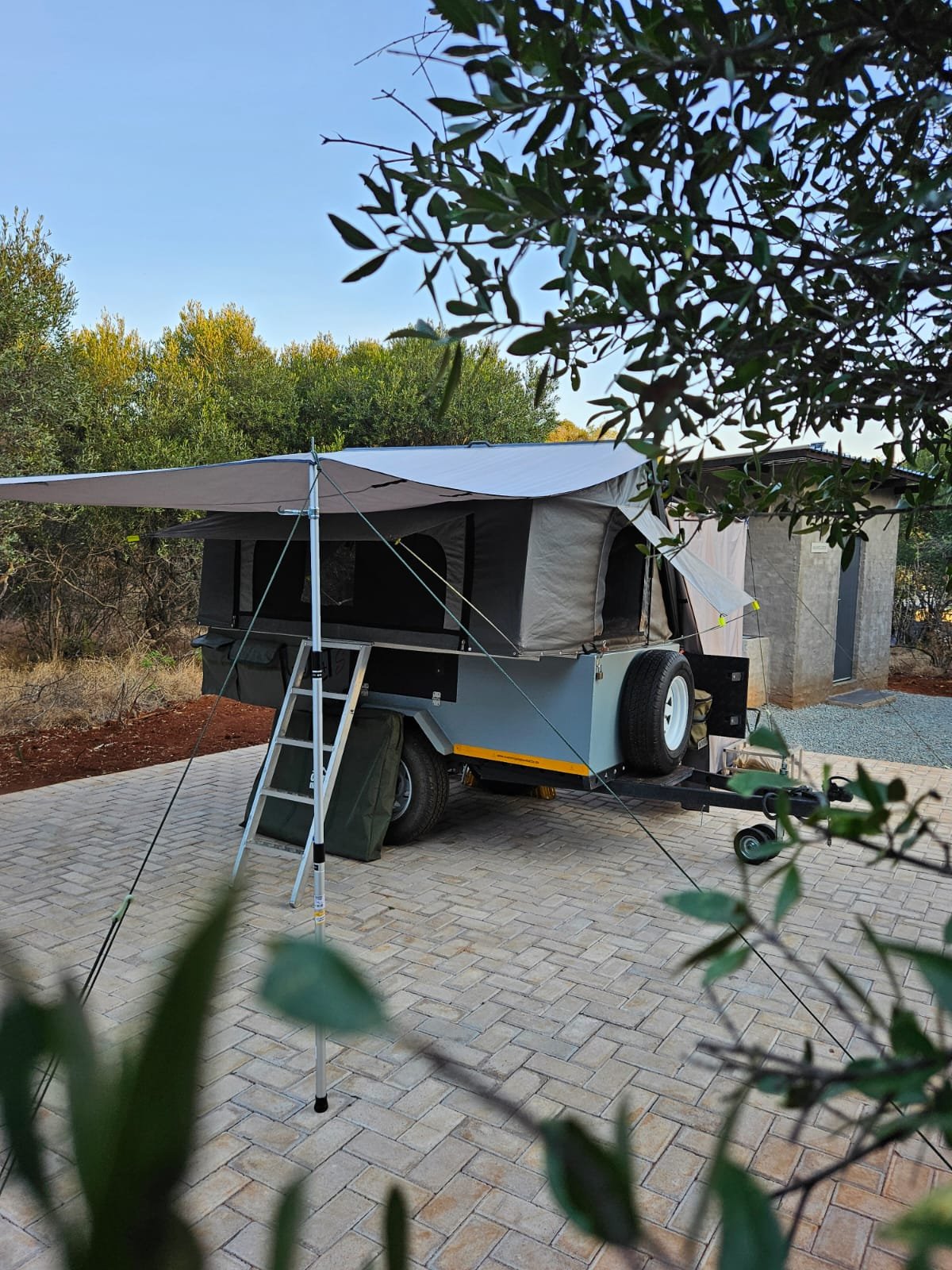 One-of-a-kind lightweight family camper
