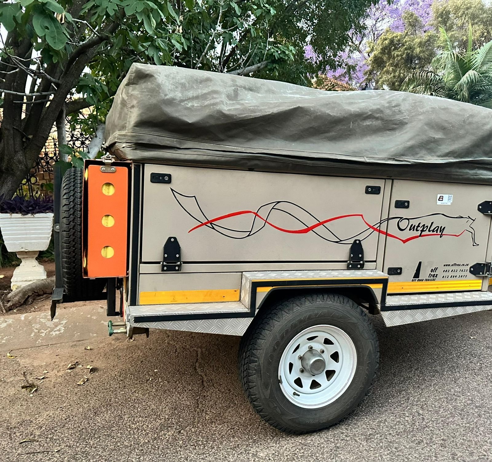 Offtrax Outplay (Orange) – Quick Setup, Rugged Reliability, Pure Freedom